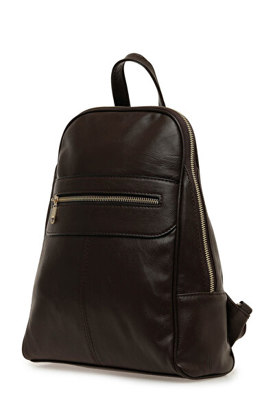 Polaris YKM BSC SRT 5PR Kahverengi Kadın Sırt Çantası