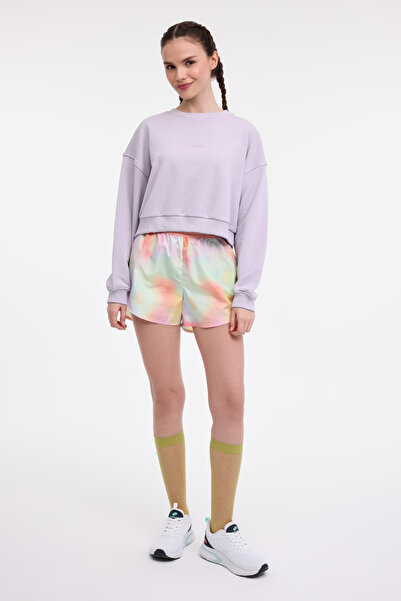Lotto W-SALLY C NECK SWEAT 5FX Lila Kadın Sweatshirt