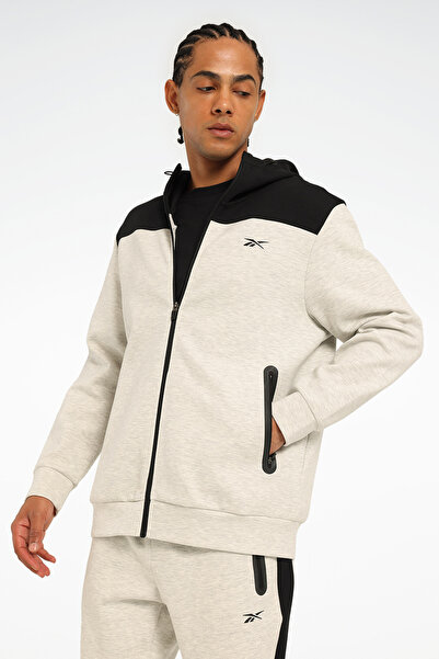 Reebok ESENTE FZ بدلة رياضية رمادية للرجال