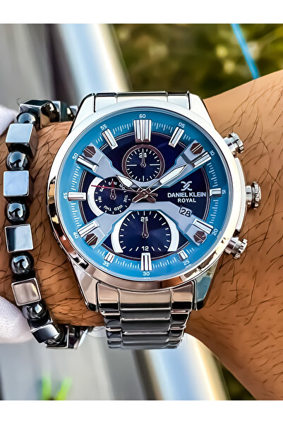 Daniel Klein MARKA ÇELİK ERKEK KOL SAATİ TUM FONKSİYONLARI AKTİF  SAAT+Bileklik Hediyeli