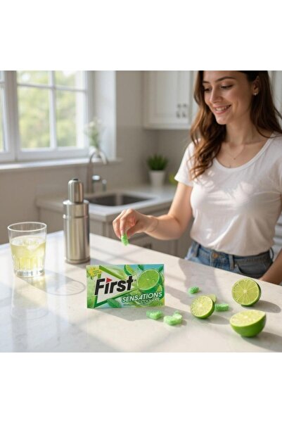 MyClean فريست سينسشنز علكة بنكهة الليمون المنعشة 27 جرام - قطعة واحدة