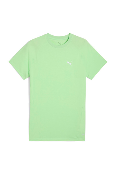 Puma Evostripe Tee Yellow Men's Short Sleeve T-Shirt