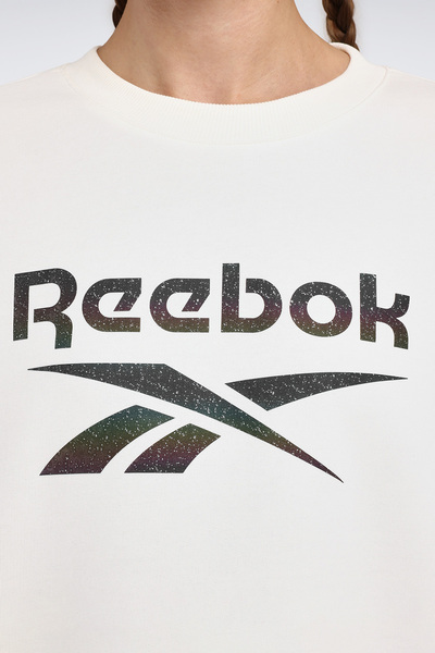 Reebok New Id Reg Crew Ecru Women's Sweatshirt