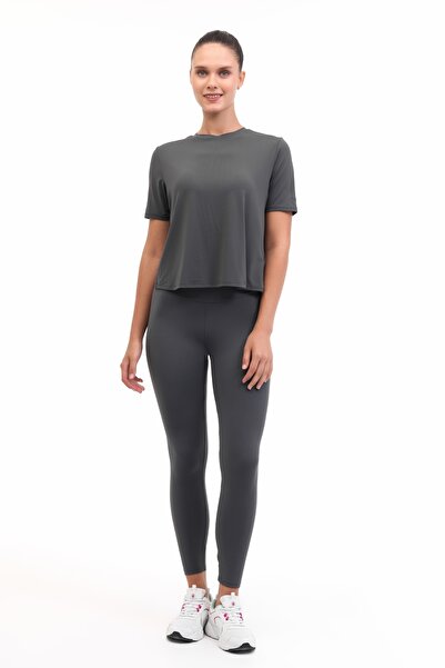 lumberjack Wl 11Uur24Dp3300 Yog 5Pr Anthracite Women's Short Sleeve T-Shirt