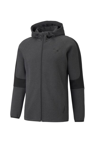 Puma Ανδρικό φούτερ σε σκούρο γκρι 585812 -07 Evostripe Core Fz Hoodie
