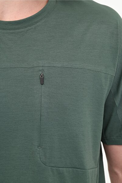 lumberjack ml Keys 11ymmt22037 5fx Πράσινο ανδρικό κοντομάνικο μπλουζάκι