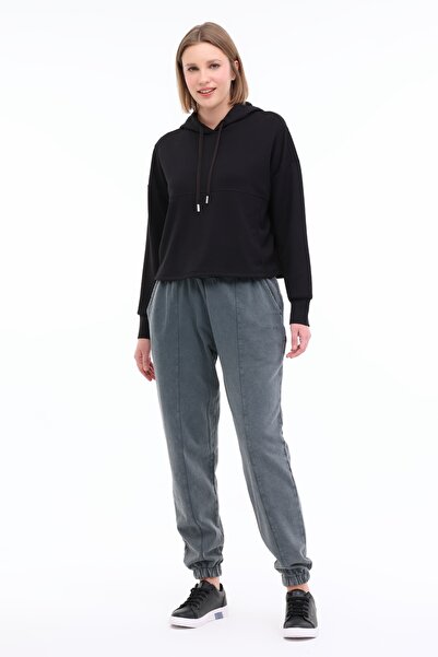 lumberjack Wl Enya 17Ms434 5Fx Black Women's Sweatshirt