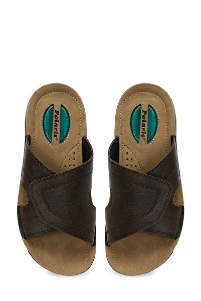 Polaris 610002.M5PR Kahverengi Erkek Terlik