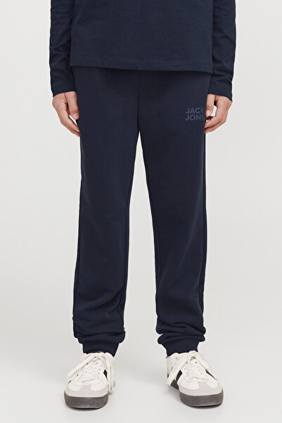 Jack & Jones JPSTGORDON JJNEWSOFT Lacivert Erkek Çocuk Eşofman Altı