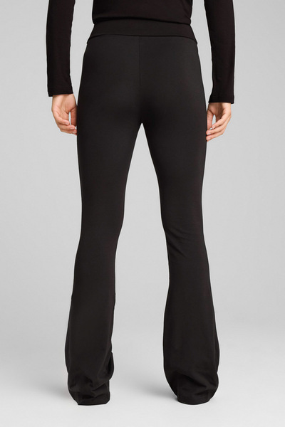 Puma ESS High-Waist Flared Leg Siyah Kadın Eşofman Altı