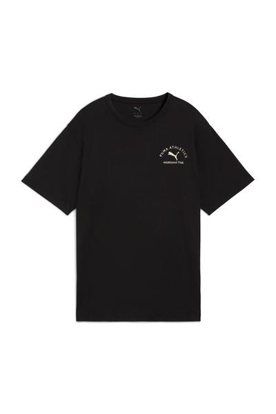 Puma Γυναικείο κοντομάνικο μπλουζάκι CLASS Relaxed Tee Μαύρο