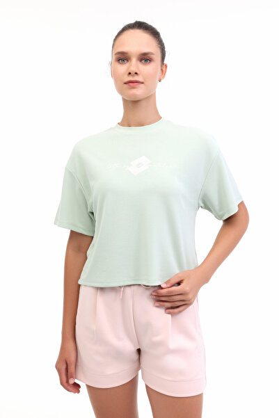 Lotto W-Edsuma Tee 5Fx Green Women's Short Sleeve T-Shirt