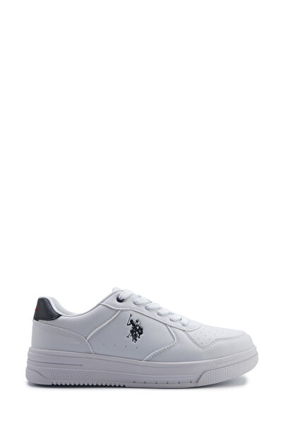 U.S. Polo Assn. حذاء رياضي رجالي BLAZE 5FX باللون الأبيض