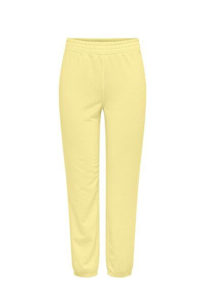 ONLY ONLBELLA PANT UB CC SWT Sarı Kadın Eşofman Altı