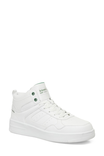 Kinetix Ανδρικά ψηλά αθλητικά παπούτσια LOWNER PU HI 5FX White