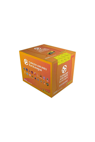 Panini 2024-25 Turkish Airlines Euroleague Sticker (Full Box - 36 Packs of St...
