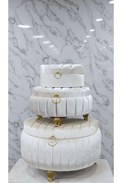 Duru Çeyiz Sandıkları Havana Çeyiz Paket 3 Lü