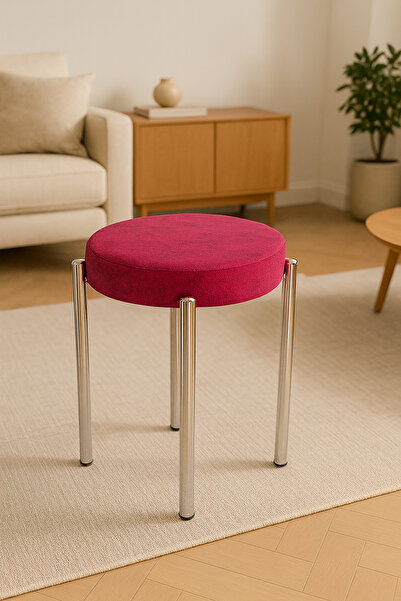 BERAWOND BERA METAL SİLİNEBİLİR KUMAŞ TABURE (1 ADET-MONTAJLI GÖNDERİM)