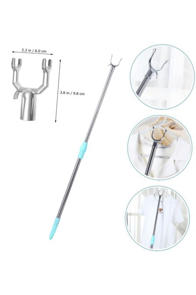 JokeyAmbalaj Teleskopik Mağaza, Tekstil (RENKLİ) Askı Sopası ( 2metre Uzunlukta )