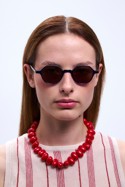 Bilge Karga Paula Navy Brown Güneş Gözlüğü