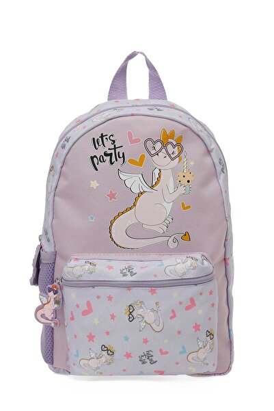 Polaris BTS LILA DINO BPCK 5PR LILA MULTI Kız Çocuk Anaokulu Çantası