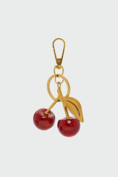 Shule Bags Γούρι τσάντας Cherry Small Red