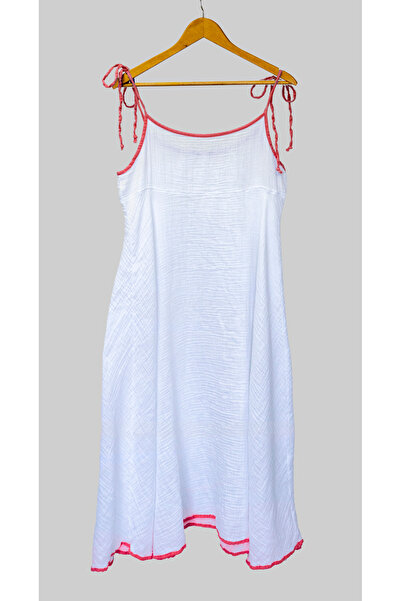 Perky Moth %100 Pamuk Müslin Nefes Alır Kadın Askılı Yazlık Gecelik Elbise Pijama – Rahat, Şık ve Çok Amaçlı