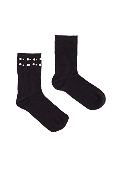 Faik Sönmez İnci Detaylı Soket Çorap W26CRP009