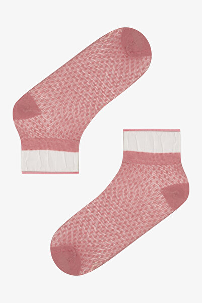 Penti Frill Colosio 2 Pack Pink White Socks