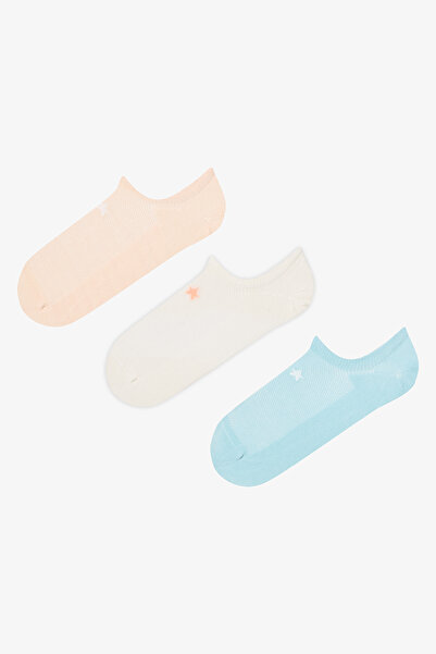 Penti Mini Bowtie Blue Pink 3-Piece Sneaker Socks
