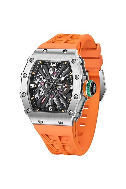 Pagani design PD-1738 Tonneau Saat Erkek 42MM Su Geçirmez Kuvars Japon VH65 S...
