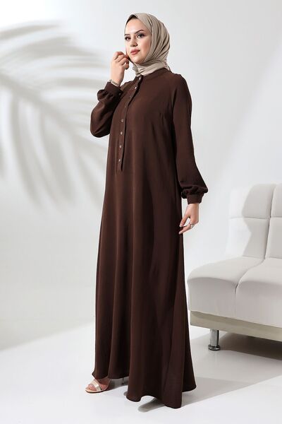 Berel Moda Φόρεμα με κουμπωτά