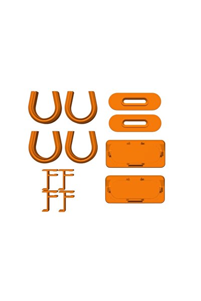 fly3d Citroen Ami Konfor Seti Turuncu