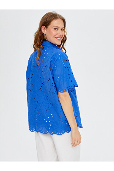 Faik Sönmez Τούνικ με κέντημα Resort Brode S25TNK024