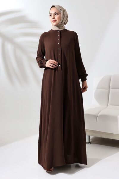 Berel Moda Φόρεμα με κουμπωτά