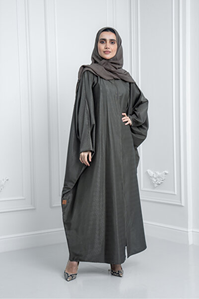 LAVİNİA عباية نسائية من لافينيا, مشلح لمعة جاكار.