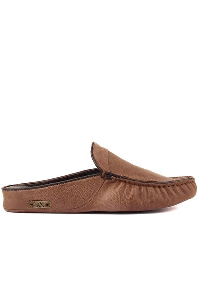 SailLakers - Mink Leather House Slippers 110-547-X