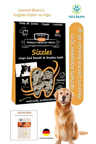 Köpekler İçin Peynirli Dental Bisküvi 65 gr – Diş ve Ağız Sağlığı İçin
