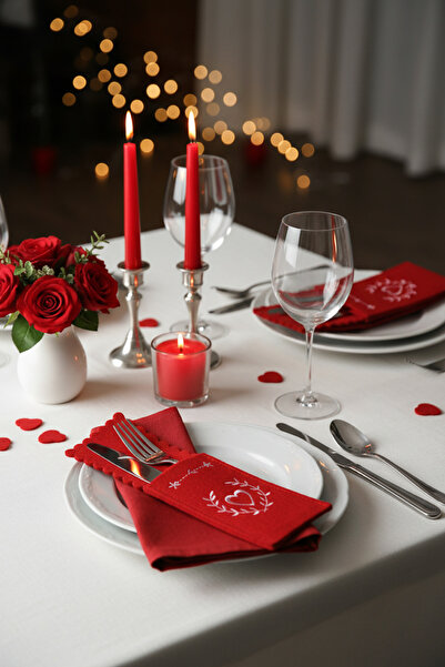 PERRA Sevgililer Günü Temalı Keçe Servislik