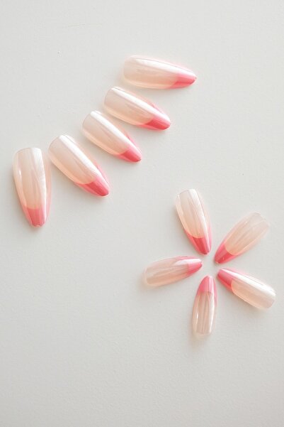 Ocean Takma Tırnak Seti, Ayna Tozu Görünümlü, Korean Models