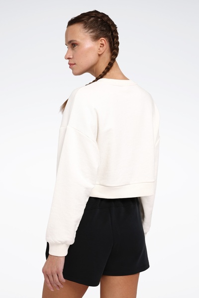 Reebok New Id Crp Crew Ecru Women's Sweatshirt