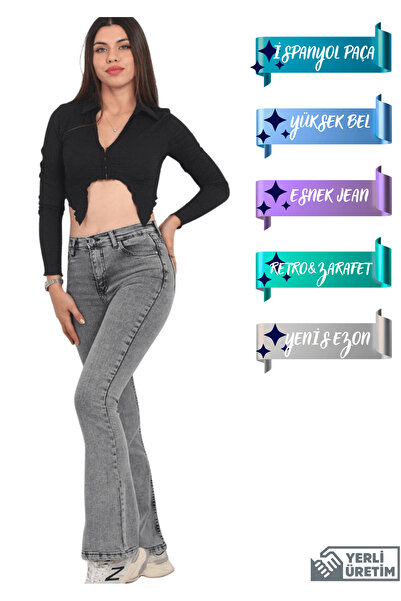 QUUL'Y KADIN///YENİ SEZON///TOPARLAYICI///YÜKSEK BEL///İSPANYOL PAÇA///LİKRAL...