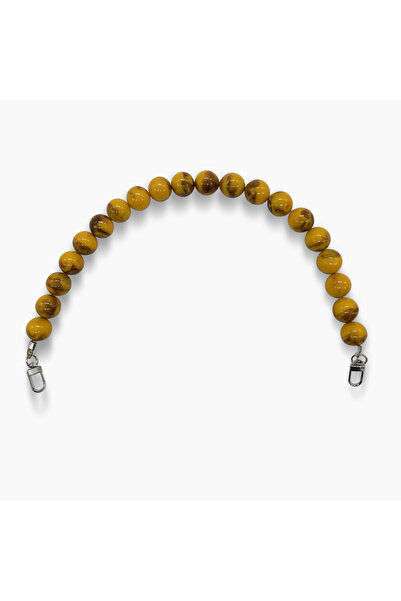 Sultan ΑΚΡΥΛΙΚΗ ΤΣΑΝΤΑ ΜΕ ΧΑΝΤΡΕΣ SAPI 45 CM ΚΙΤΡΙΝΗ