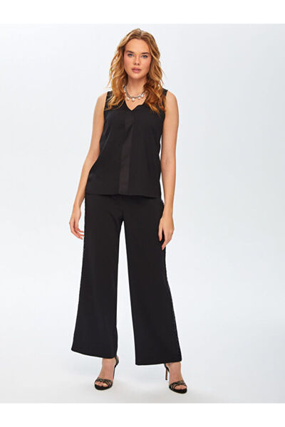 Faik Sönmez Saten Garnili V Yaka Dokuma Atlet 69124