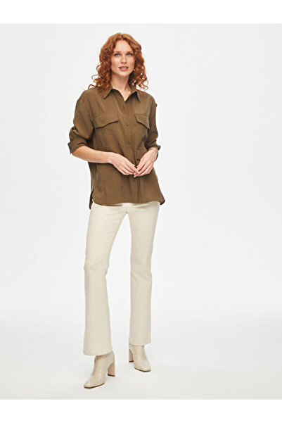 Faik Sönmez Kargo Cep Detaylı Modallı Tunik 69609