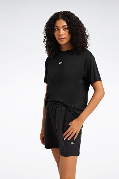 Reebok GENA TEE Siyah Kadın Kısa Kol T-Shirt