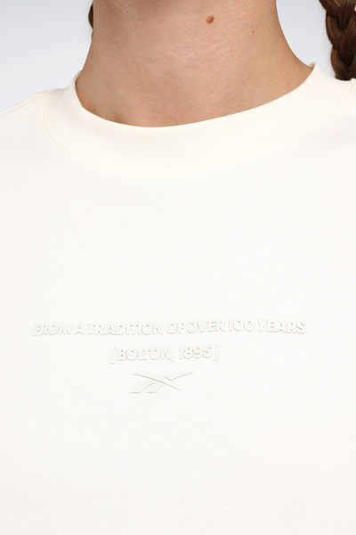 Reebok Sera Tee Ecru Women's Short Sleeve T-Shirt