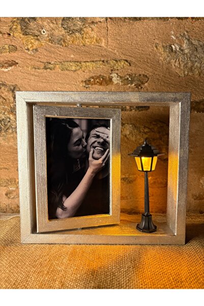 ahsapevimmanisa Kişiye Özel El Yapımı Ahşap Dönen Çerçeve Yeni Sokak Lambalı ...