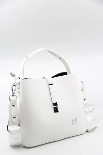 Just Polo Women's Embossed Printed Luxury Hand and Shoulder Bag Shopper