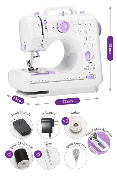 wimi 12 Fonksiyonlu Dikiş Makinesi